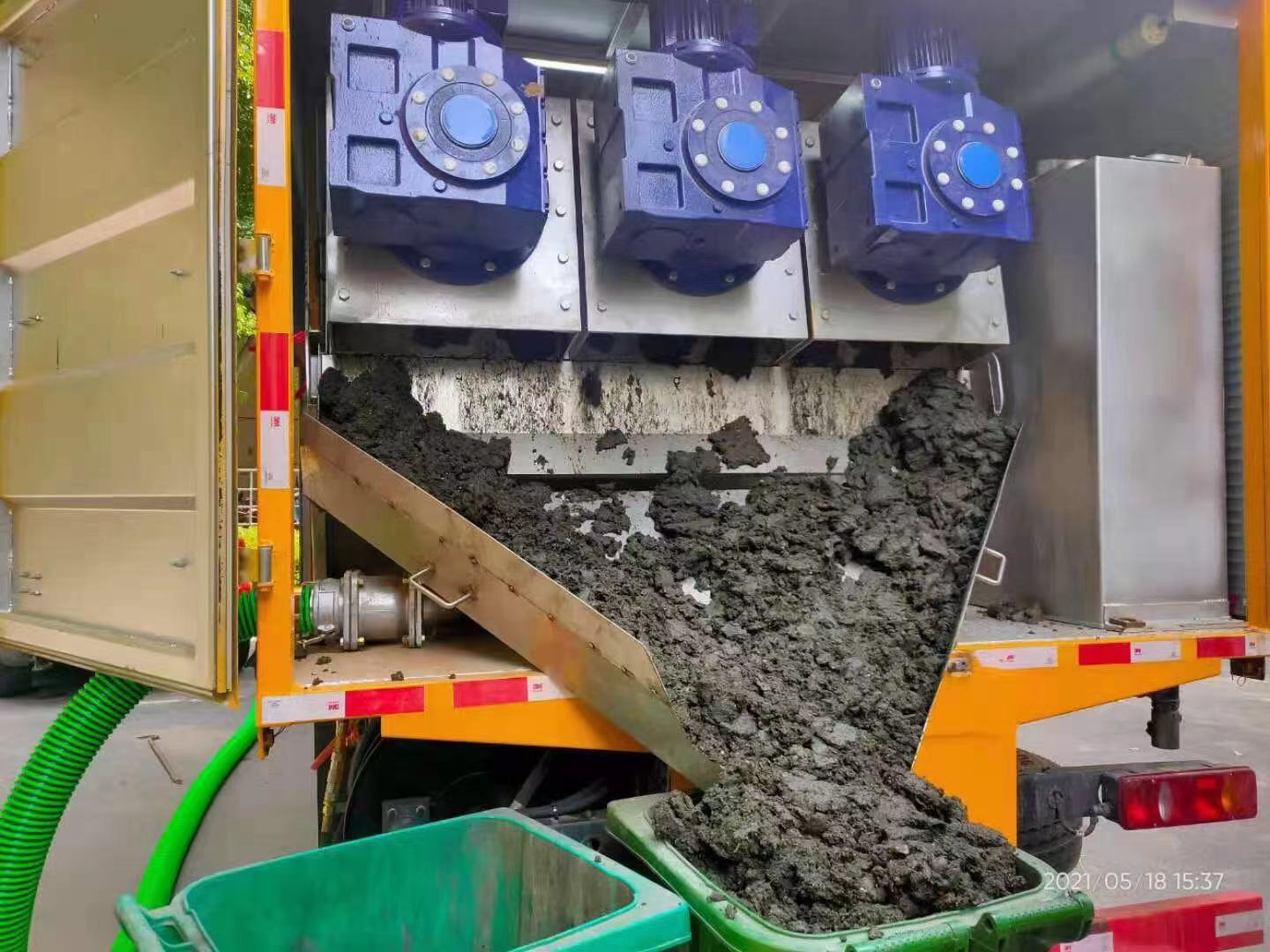 贞丰化粪池清掏城市维护站-泥浆净化干湿分离处理